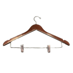 Women's Hanger, Open Hook, Walnut